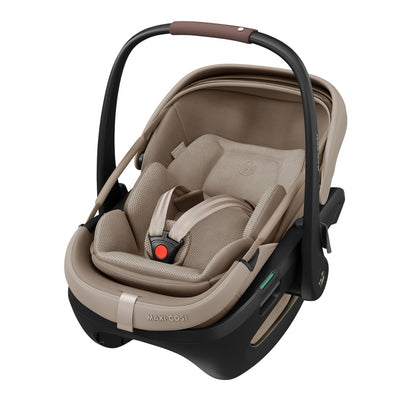 Bebê Conforto Coral Slide Pro + Base Slide Pro Maxi Cosi Oak Truffle - Conforto em qualquer situação