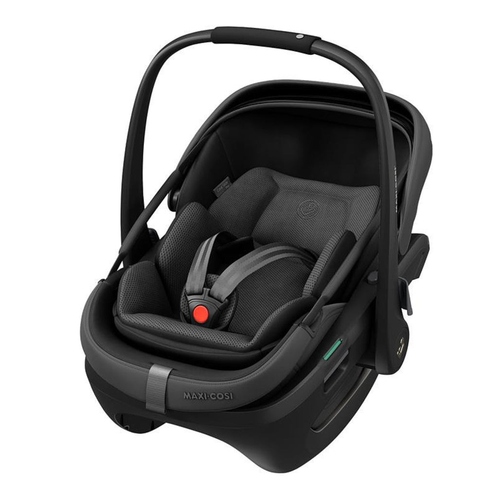 Bebê Conforto Coral Slide Pro + Base Slide Pro Maxi Cosi Onyx Black - Conforto em qualquer situação